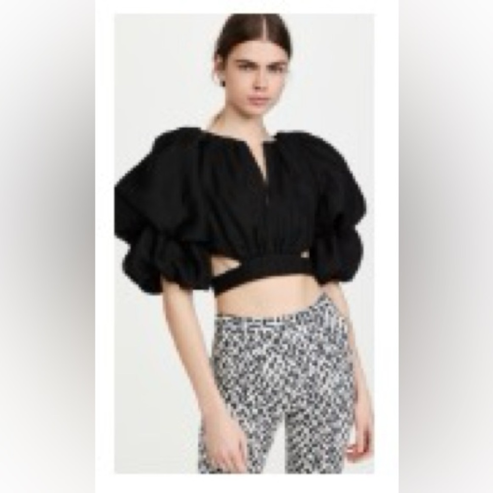AJE NWT PUFF Sleeve Cut Out | US 10 | AU 14